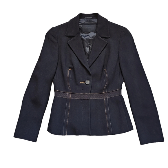 Vintage 90s Prada Black Blazer - Picture 1 of 10